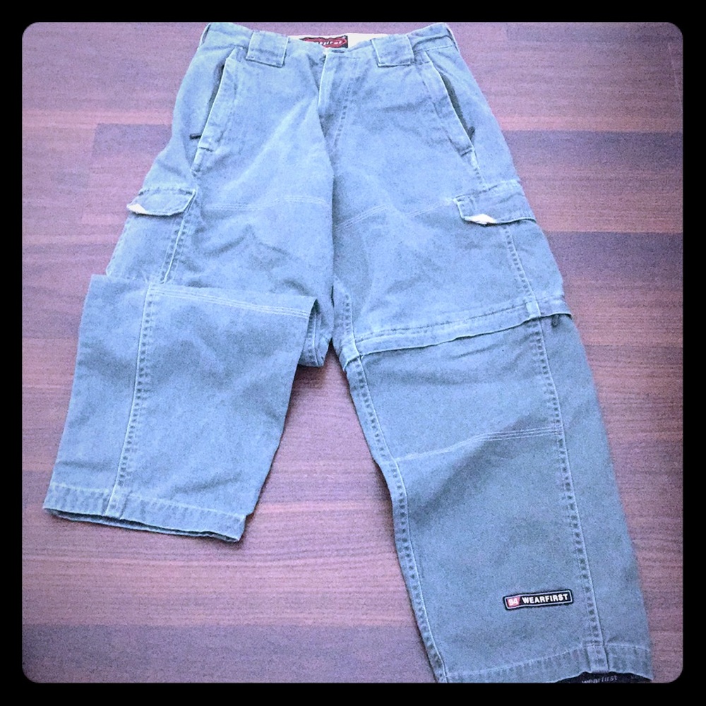 Pants turn to shorts